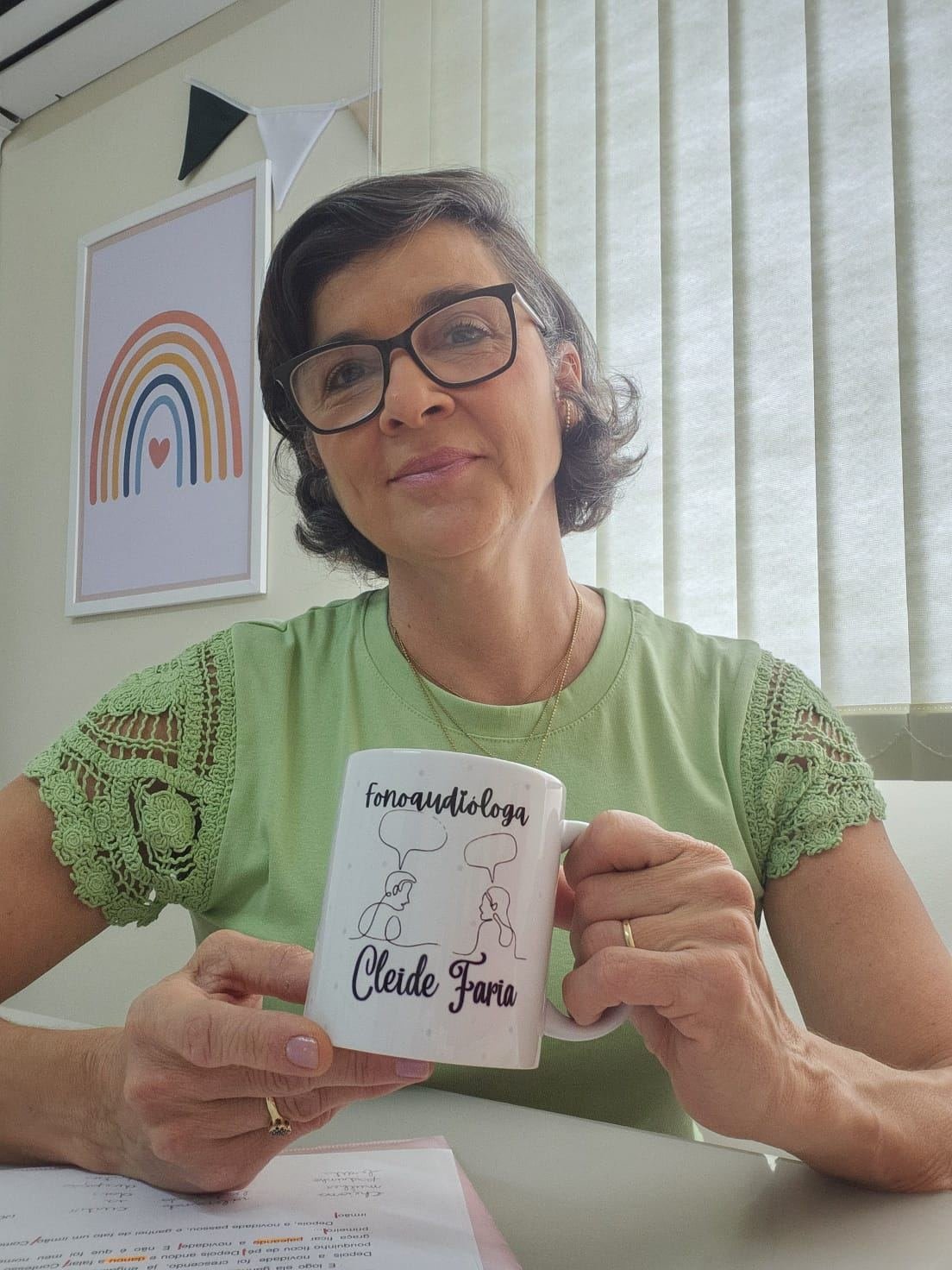Cleide Faria, fonoaudióloga e fundadora do Espaço Integralle Valqueire